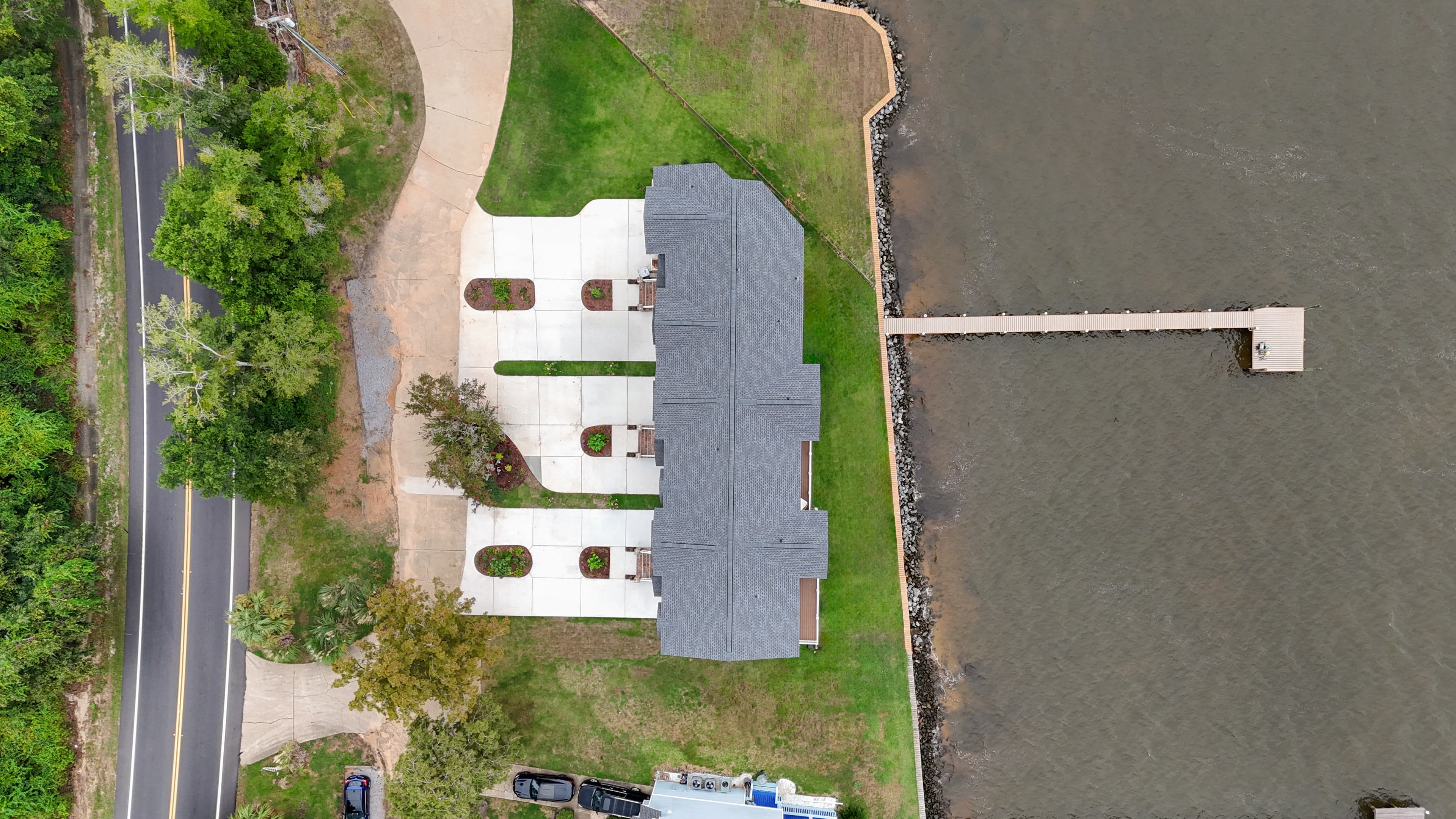 Completed roof project in the Florida Panhandle