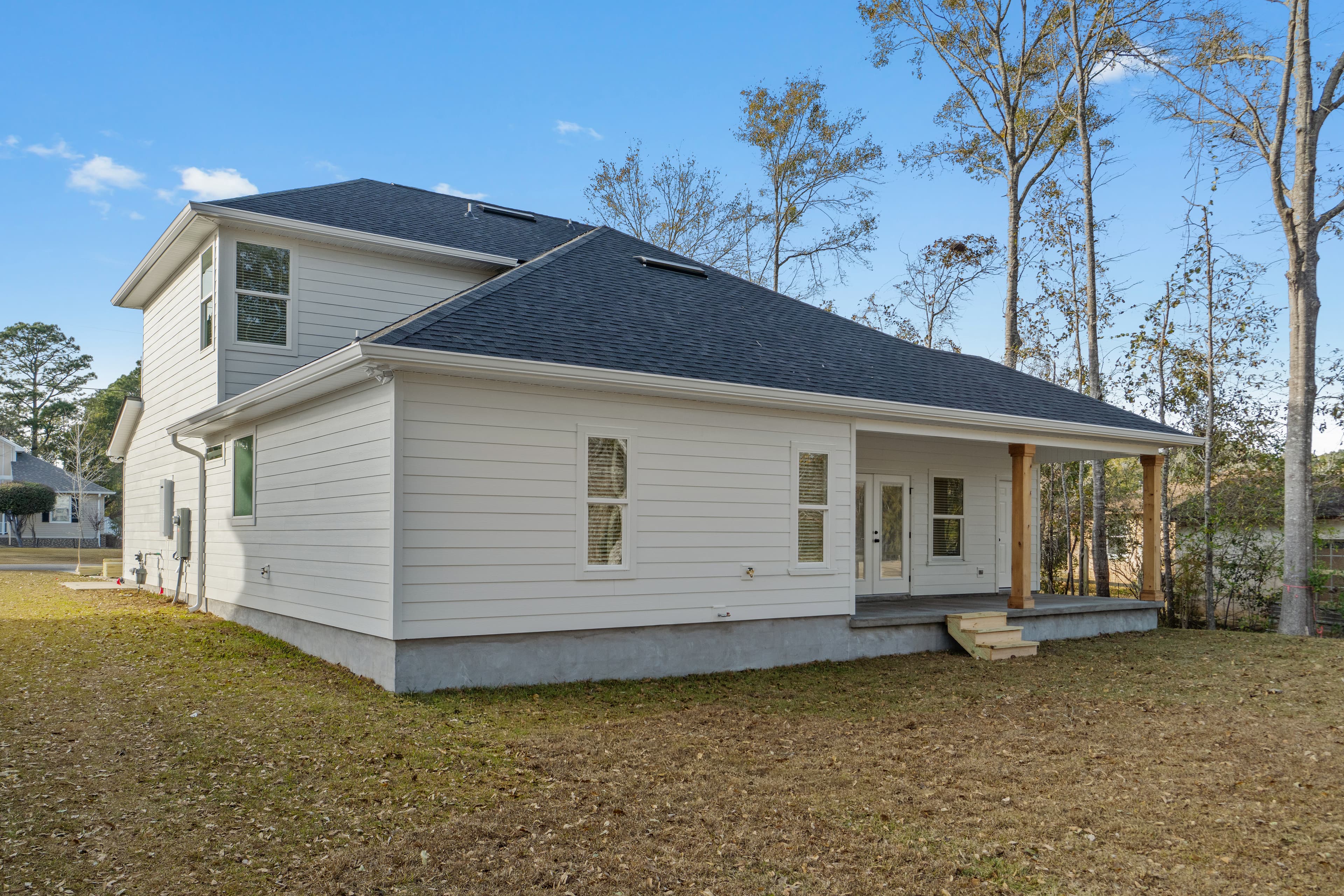 Completed exterior and roof project